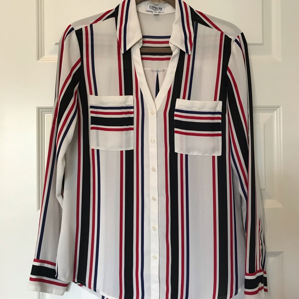 Stripe Button Down Shirt